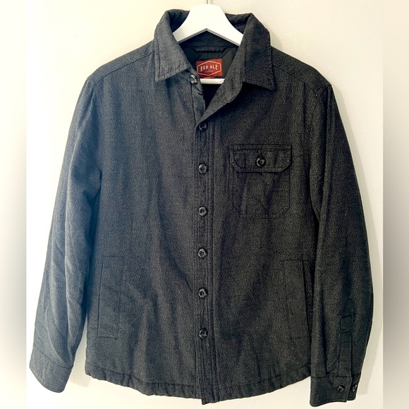 NEW men gray jacket with buttons Small by Red Ale - Picture 1 of 5